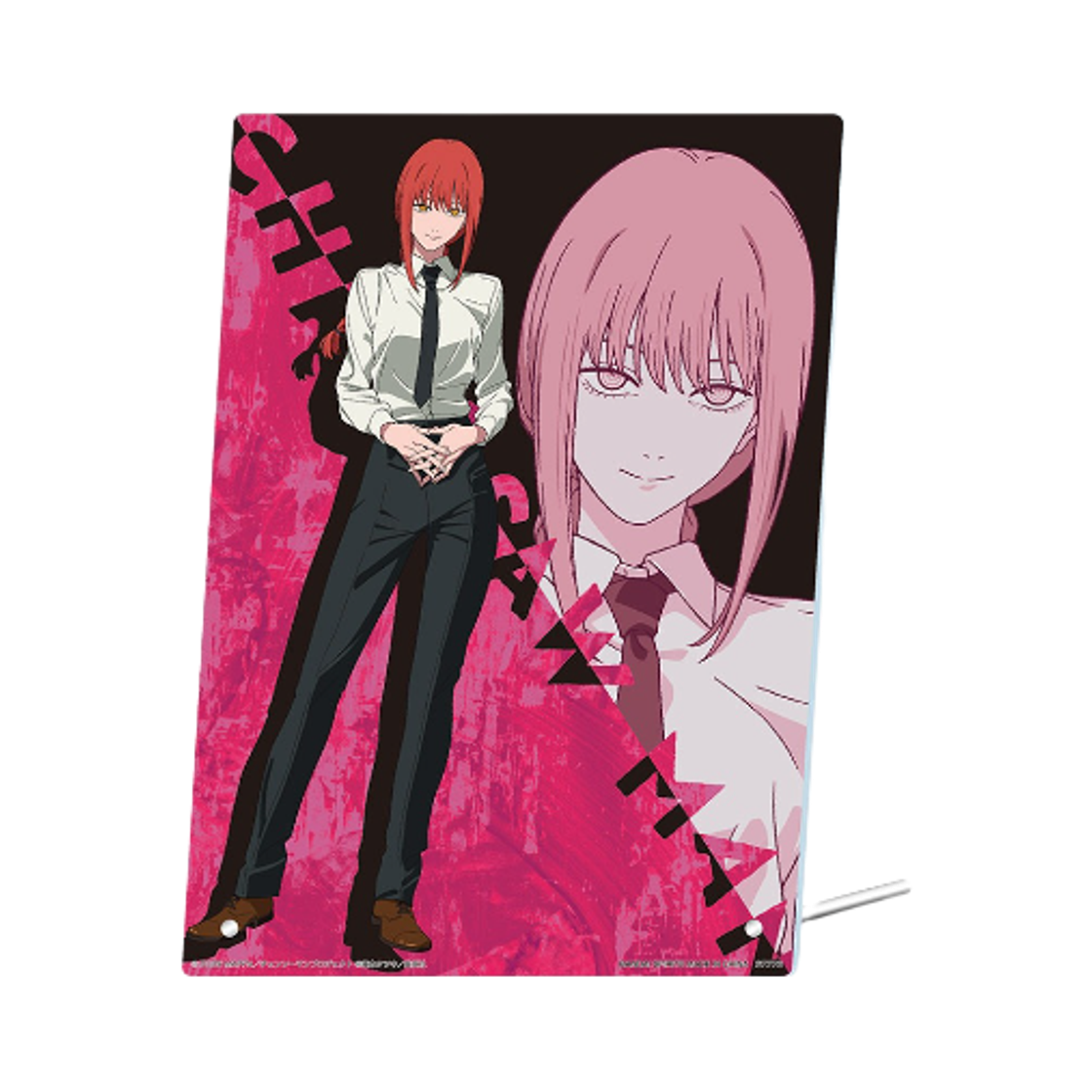 - Bandai Ichiban Kuji Movie Chainsaw Man Reze Arc F Prize Makima Acrylic Board