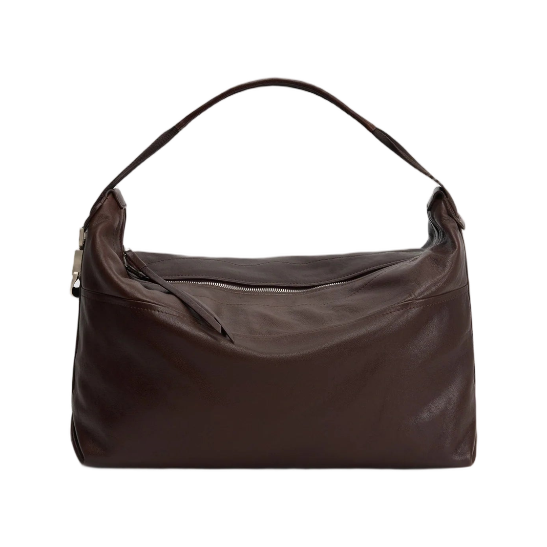 르메르 페이퍼 럭스 레더 베를링고 호보백 에스프레소(Lemaire Paper Lux Leather Berlingot Hobo Bag  Espresso) - 1