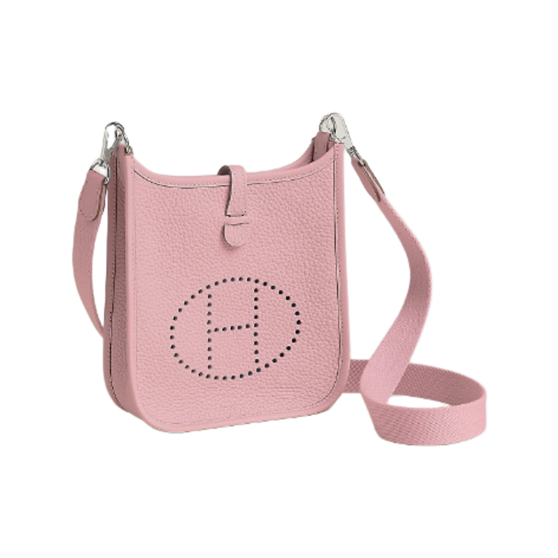 에르메스 에블린 16 아마존 백 클레망스 불카프 &팔라듐 하드웨어 로즈 사쿠라(Hermes Evelyne 16 Amazone Bag Clemence Bullcalf & Palladium Rose Sakura) - 2