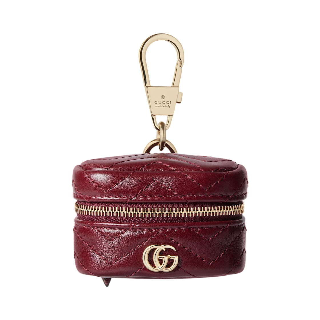 구찌 GG 마몽 홀더 포 에어팟 로쏘 앙코라 레드(Gucci GG Marmont Holder For Airpods Rosso Ancora Red)