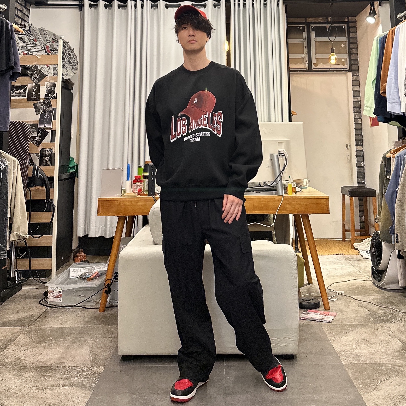 Jordan 1 Retro High OG Bred 2013 착용 스타일