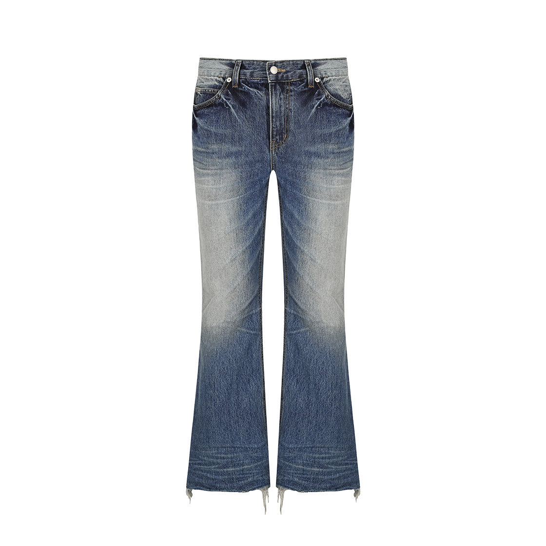 랜 아카이브 0077 프레이라인 부츠컷 데님 - 블루