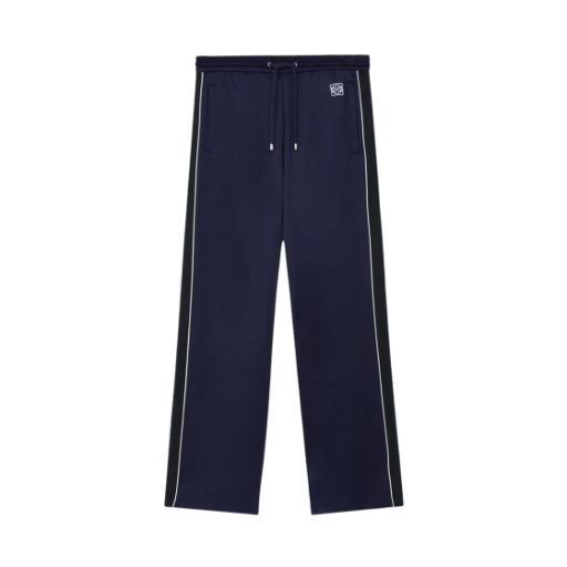 H526Y04X59-9602 Loewe Technical Jersey Tracksuit Trousers Dark Navy