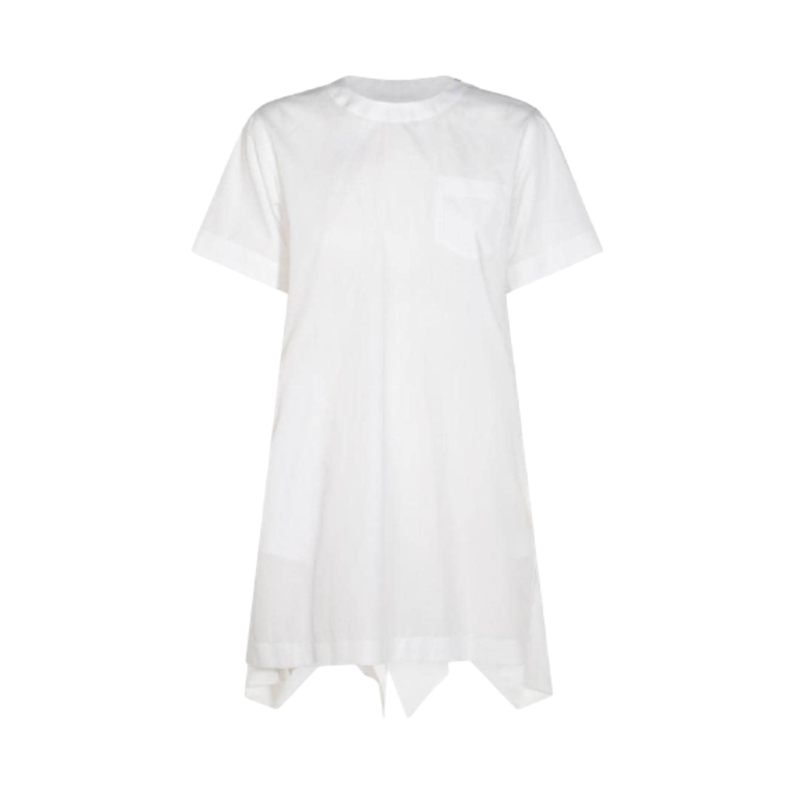 25-07845-151 (W) Sacai Nylon Dress Off White