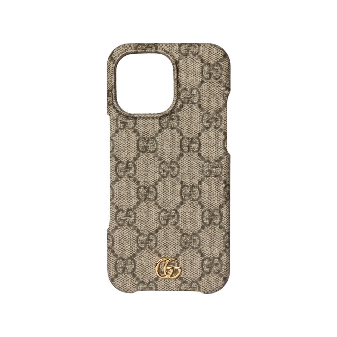 구찌 오피디아 케이스 포 아이폰 16 프로 맥스 베이지 브라운(Gucci Ophidia Case For Iphone 16 Pro Max Beige Brown)