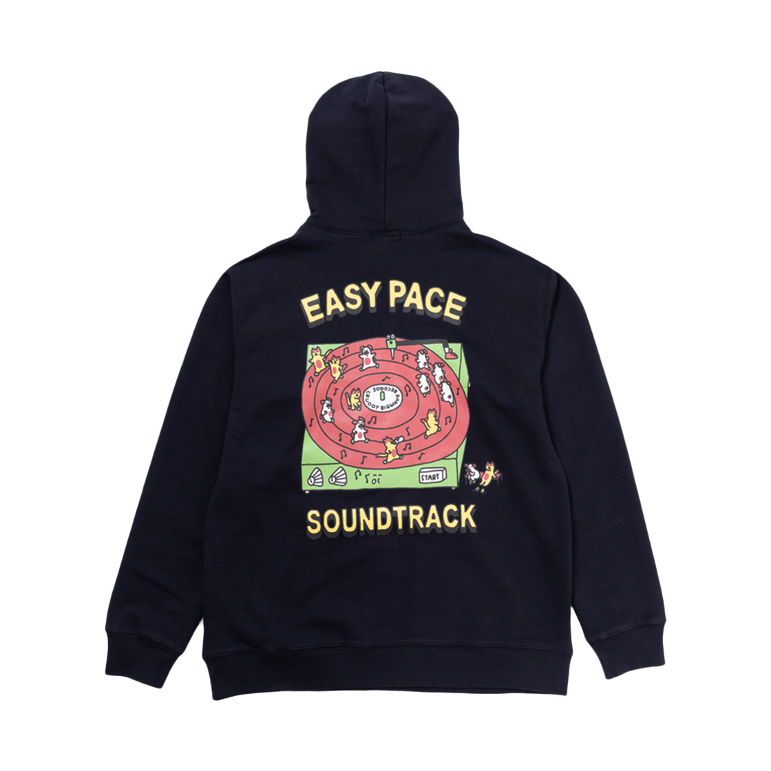 250212 BIGWAVE COLLECTIVE Easy Pace Hoody Wtih Cruddy Dark Navy