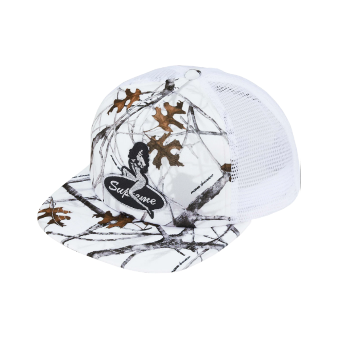 - Supreme Pinup Mesh Back 5-Panel TrueTimber Conceal White Camo - 25FW