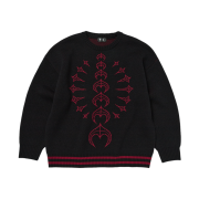 Thug Club TC Bone Knit Sweater Black Red
