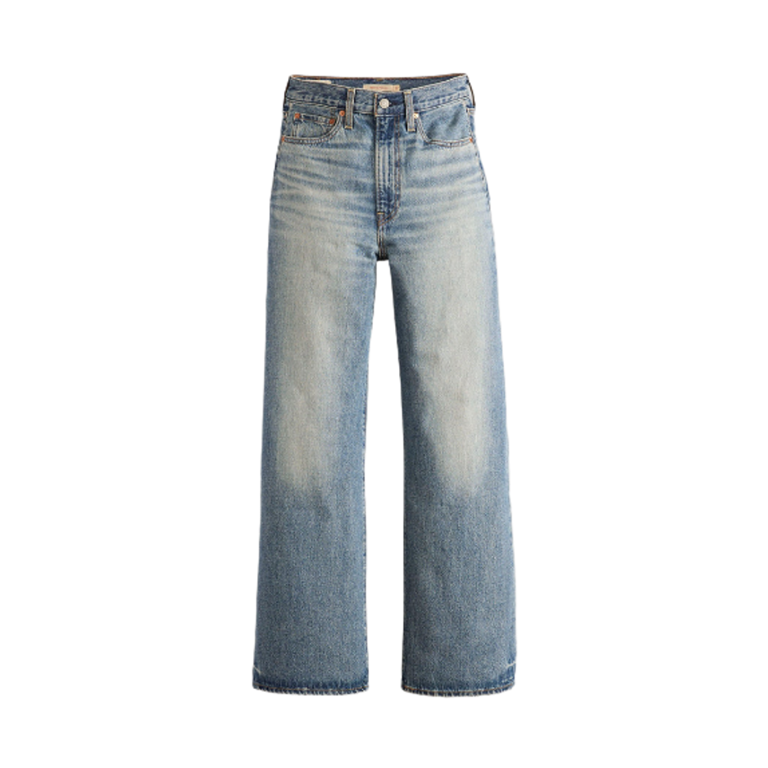 A60810022 (W) Levi's Ribcage Wide Leg Jeans Medium Wash