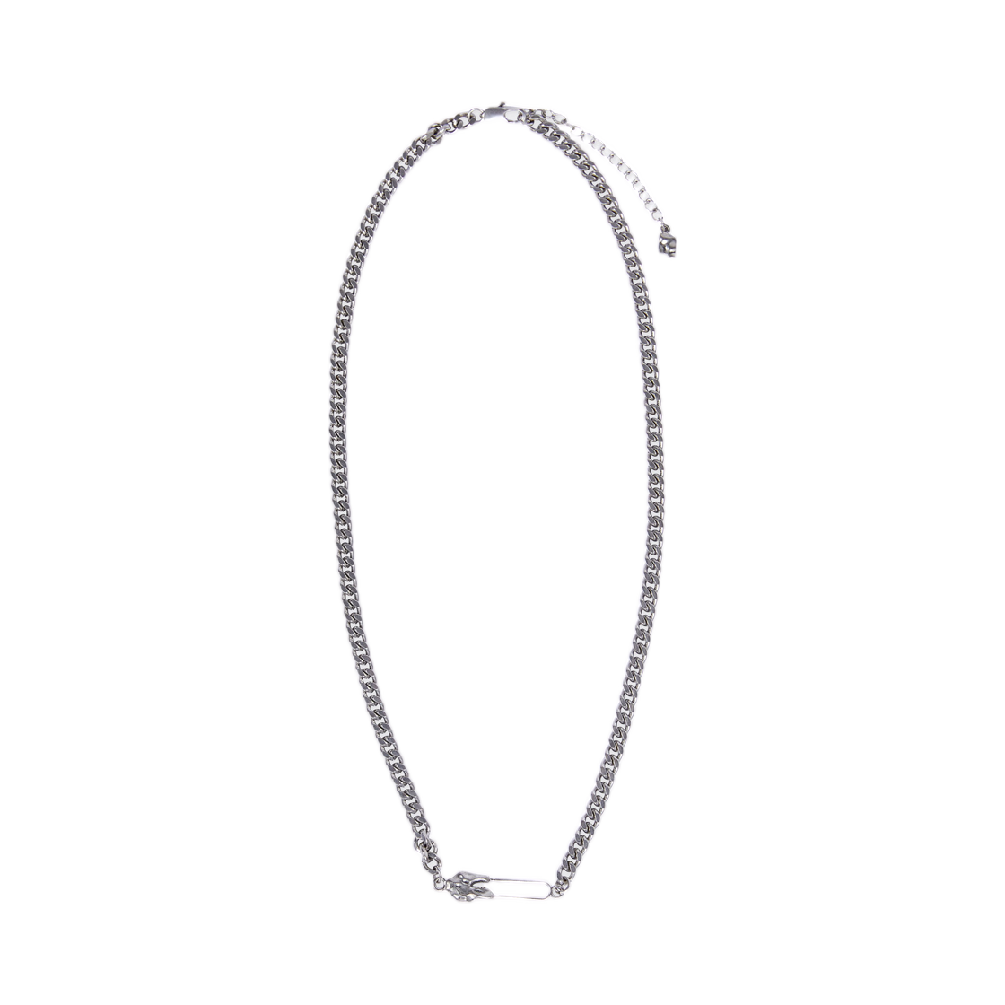 아더에러 디스트로이드 스몰 핀 네클리스 실버(Ader Error Destroyed Small Pin Necklace Silver) - 1