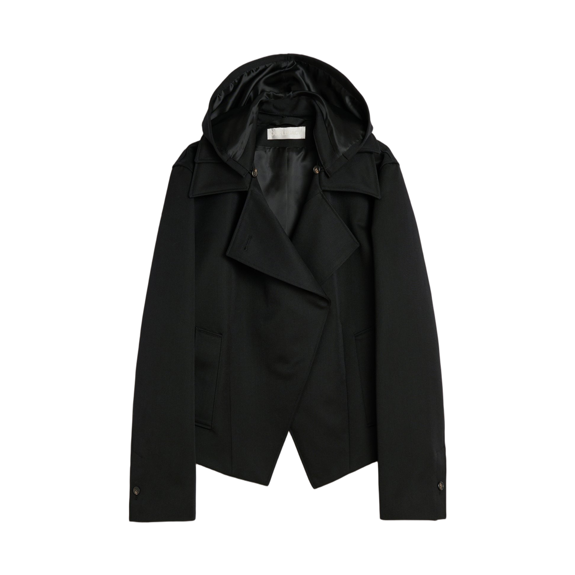 W4251VO (W) Our Legacy Veiled Jacket Onyx Black Tech Sateen