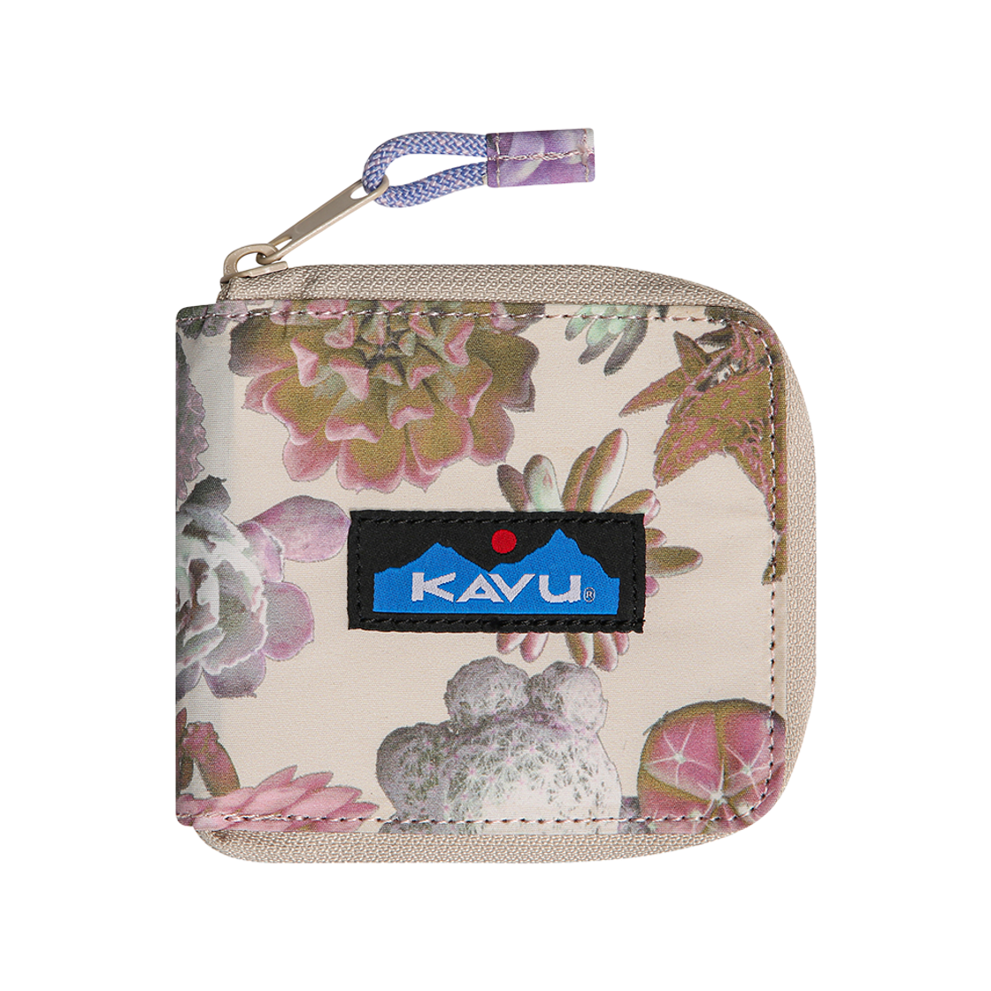 P0000ELD KAVU White Water Wallet Succulents