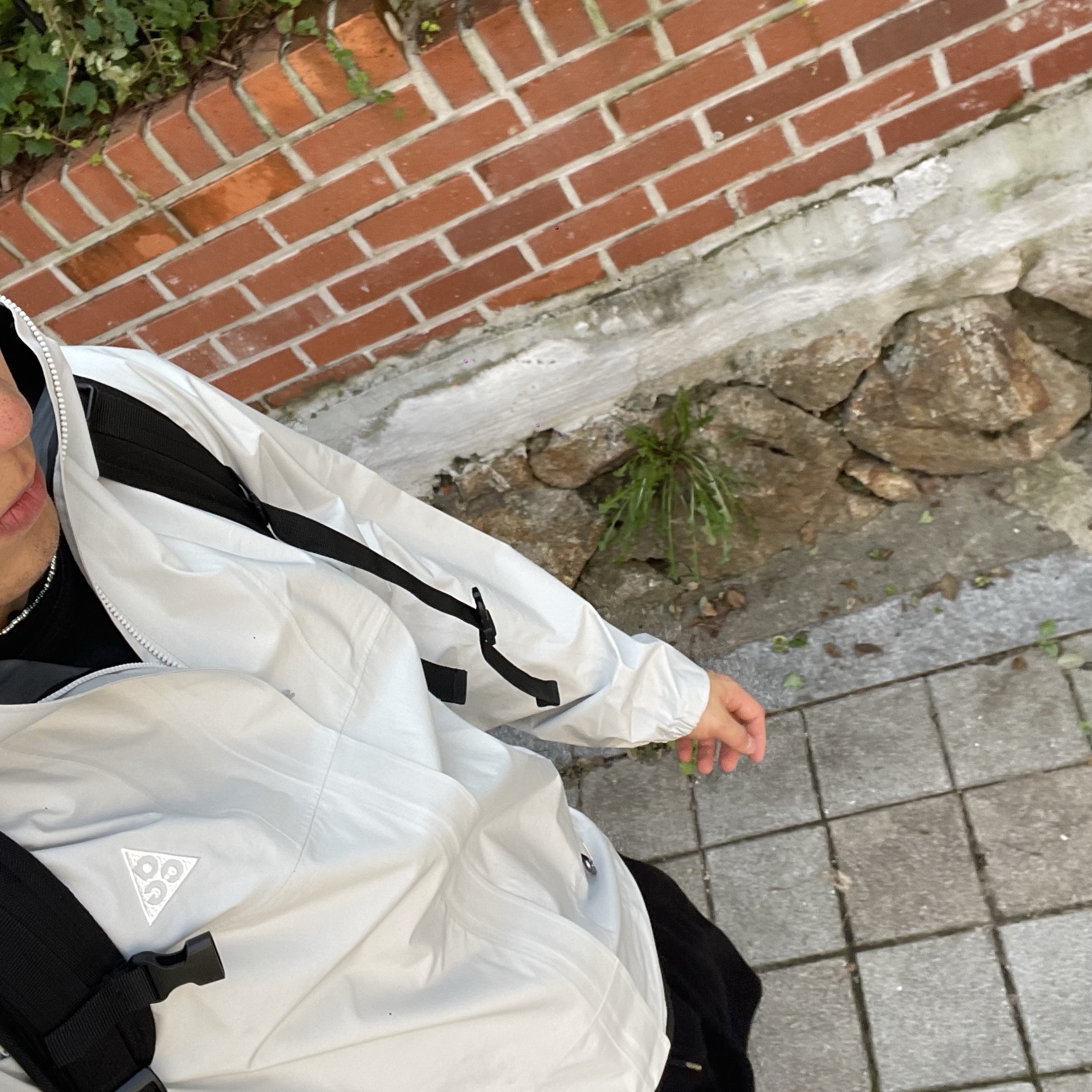 Nike ACG Storm-Fit ADV Cascade Rains Full Zip Jacket Photon Dust - Asia 착용 스타일