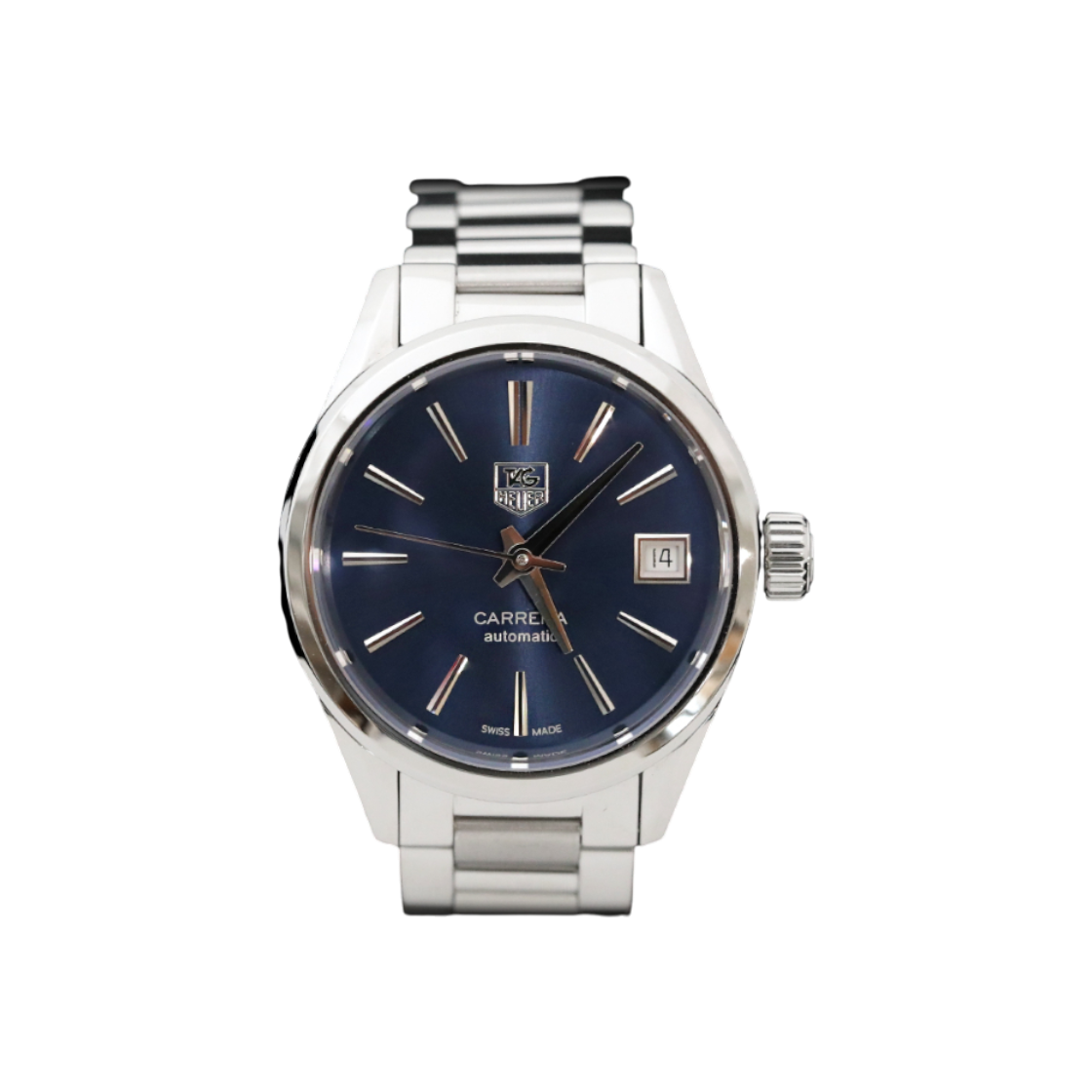 태그호이어 WAR2419.BA0776 까레라 데이트 칼리버9 오토매틱 스틸 청판 28mm(TAG Heuer Carrera Date Caliber 9 Automatic Steel Blue Dial 28mm)