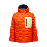 Peak Performance Helium Utility Down Hooded Jacket Solar Burst