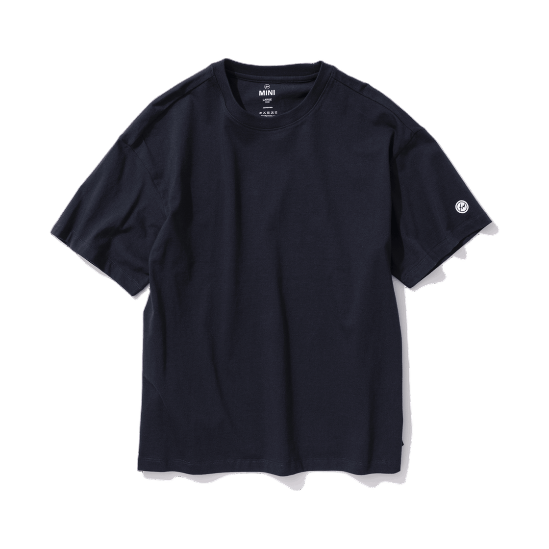 (키즈) 프라그먼트 미니 로고 패치 티셔츠 네이비((Kids) Frgmt Mini Logo Patch T-Shirt Navy)