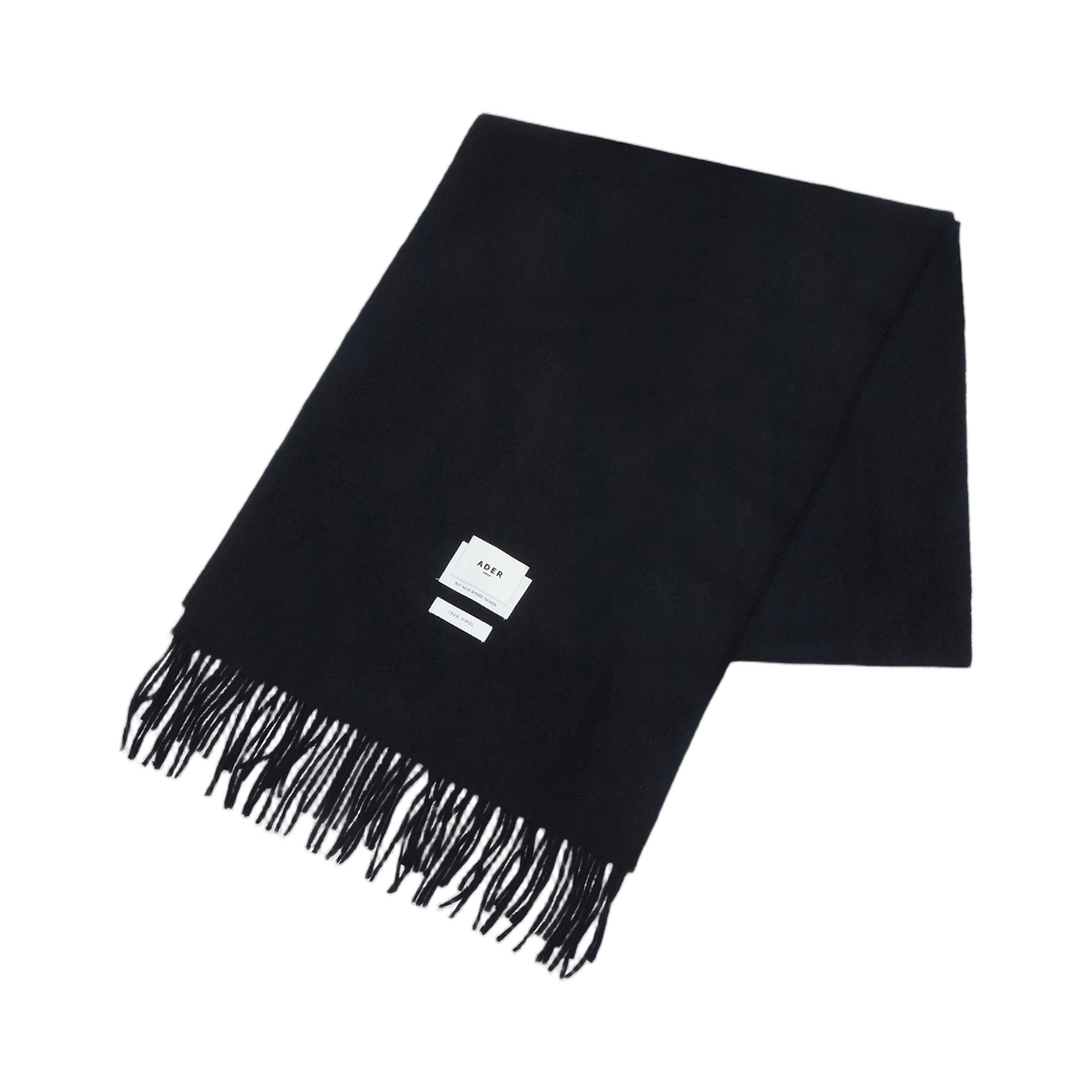 아더에러 페어리 솔리드 머플러 느와르(Ader Error Fairy Solid Muffler Noir) - 1