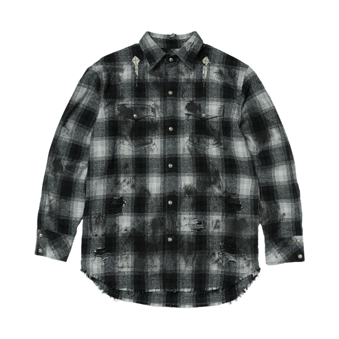 - Thug Club Angels Damaged Shirt Black
