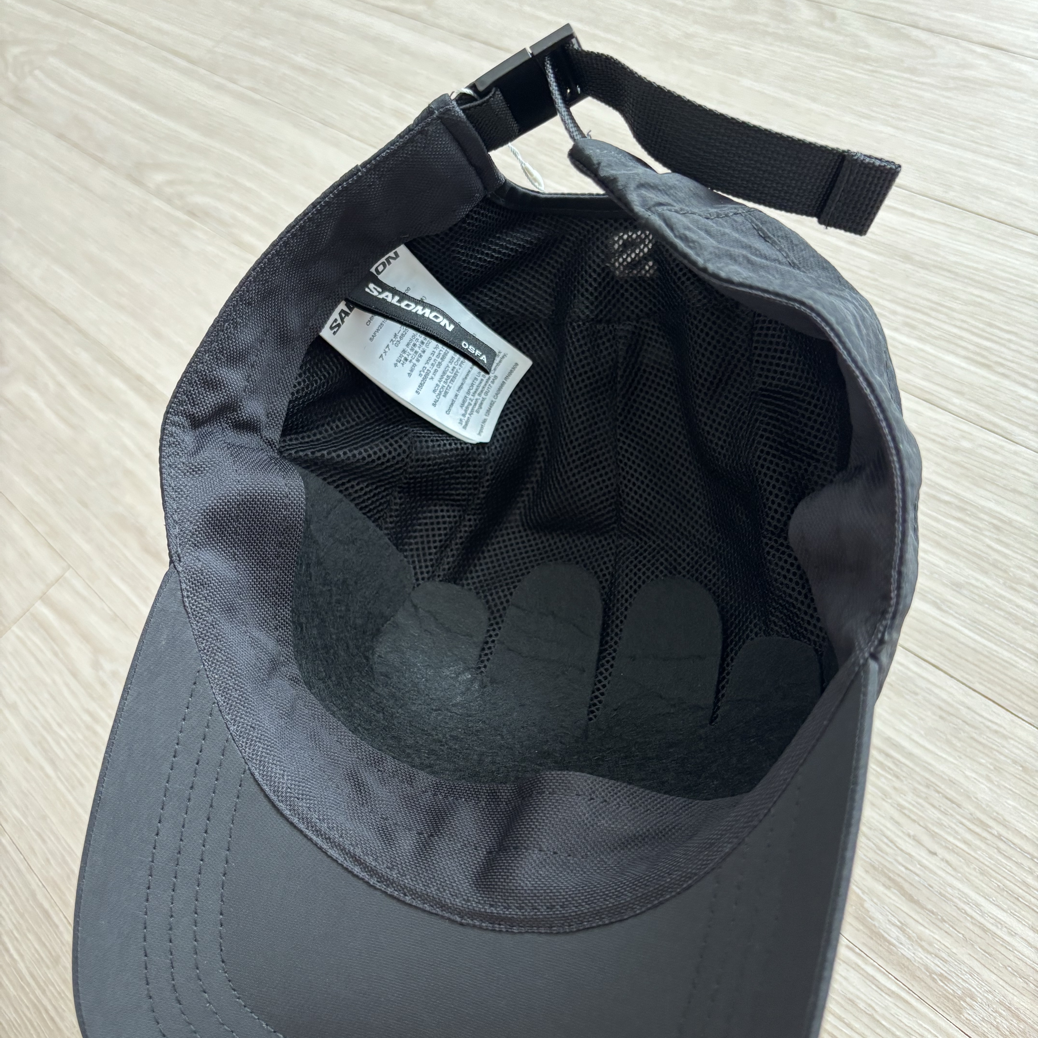 Salomon Link Camp Cap Black 착용 스타일 - 5