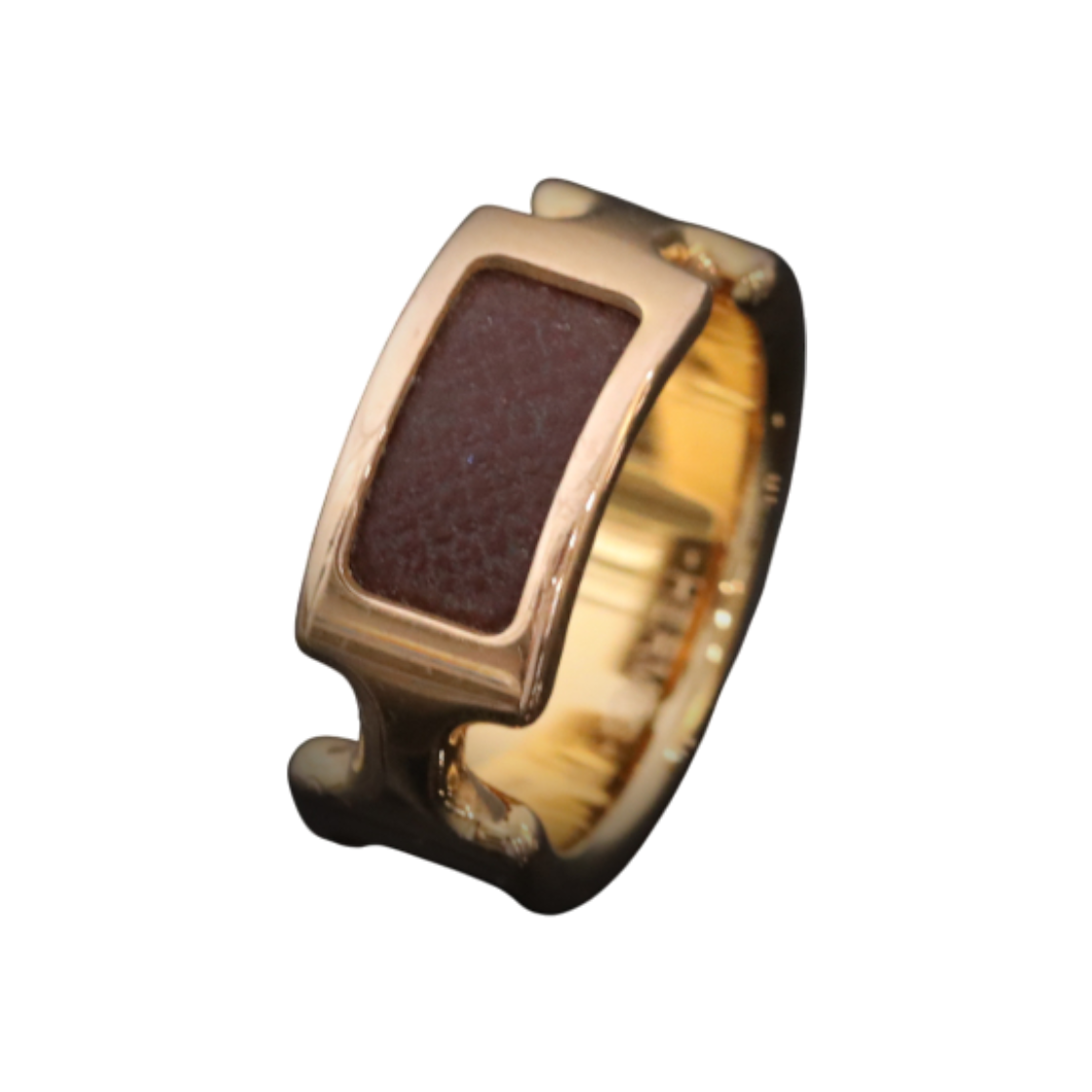 에르메스 올림프링 로즈골드 도금 라지 17호 8.8mm(Hermes Olympian Ring Rose Gold Plated Large Size 17 8.8mm)