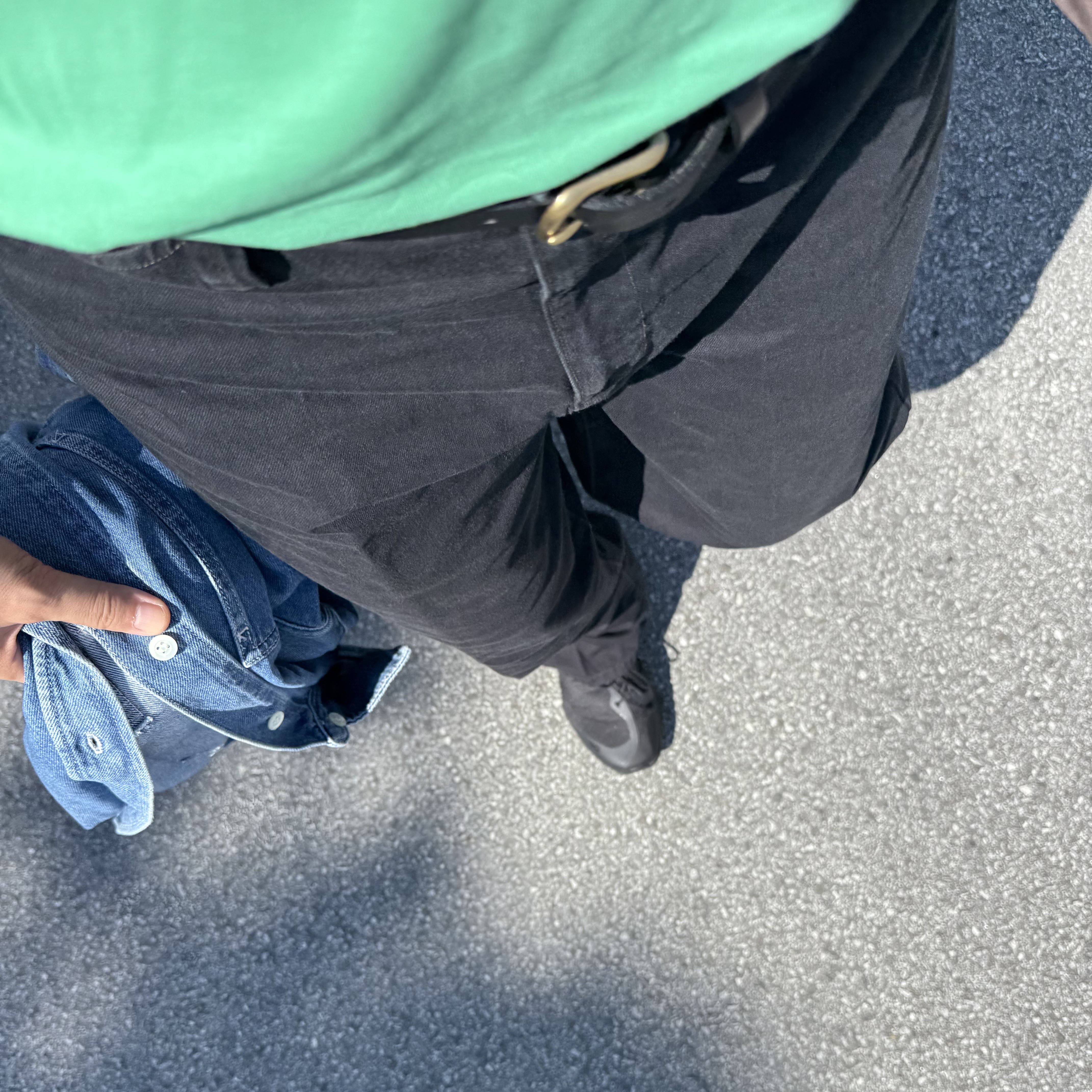(W) On Running x Post Archive Faction (Paf) Cloudventure Peak All Black 착용 스타일