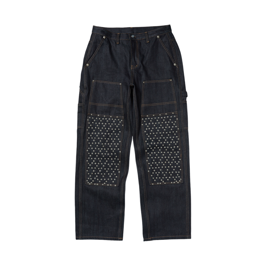 떠그 클럽 엔젤스 스터드 워크 팬츠 인디고(Thug Club Angels Studded Work Pants Indigo)