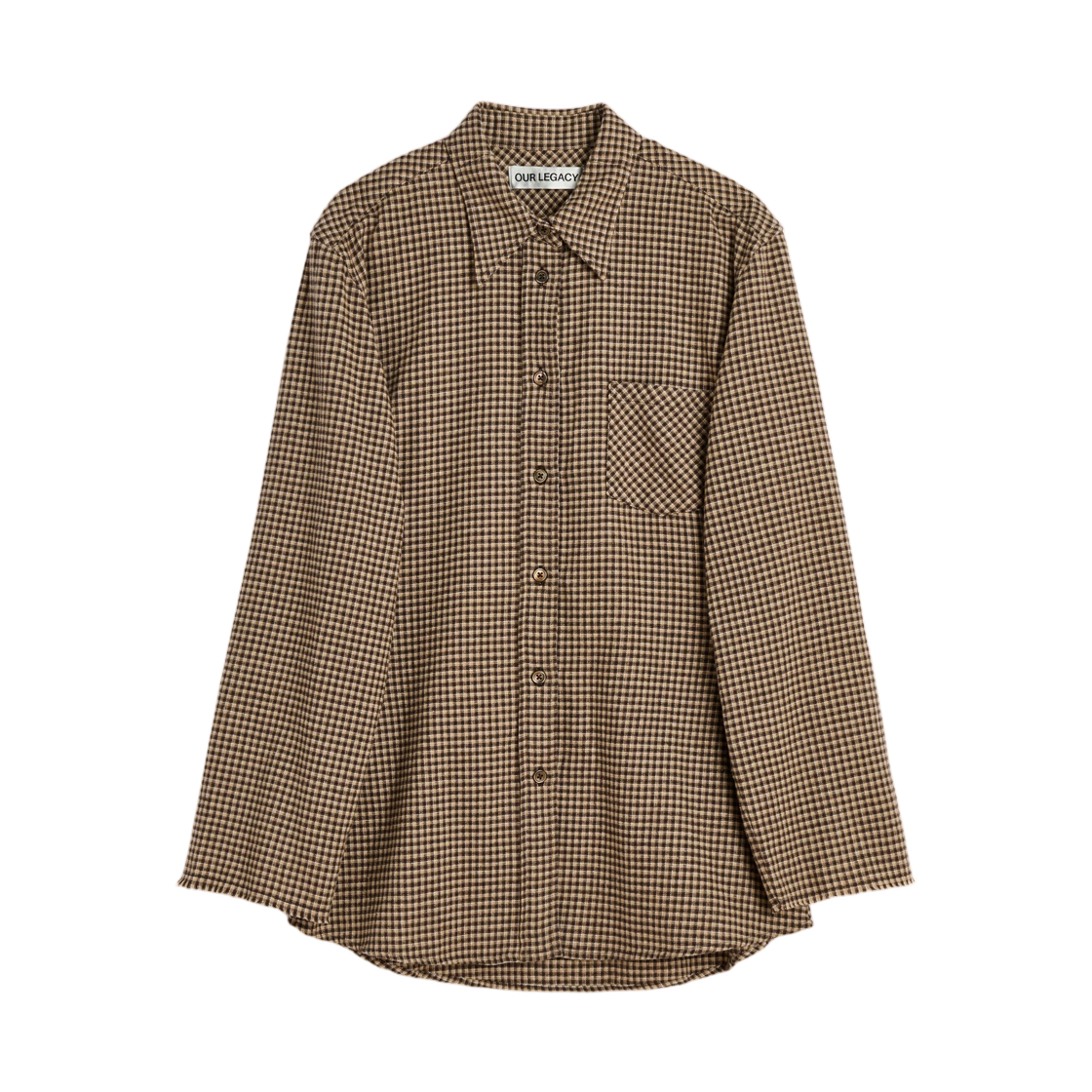 (W) 아워레가시 데이지 셔츠 엔디노 플란넬 체크((W) Our Legacy Daisy Shirt Endino Flannel Check)
