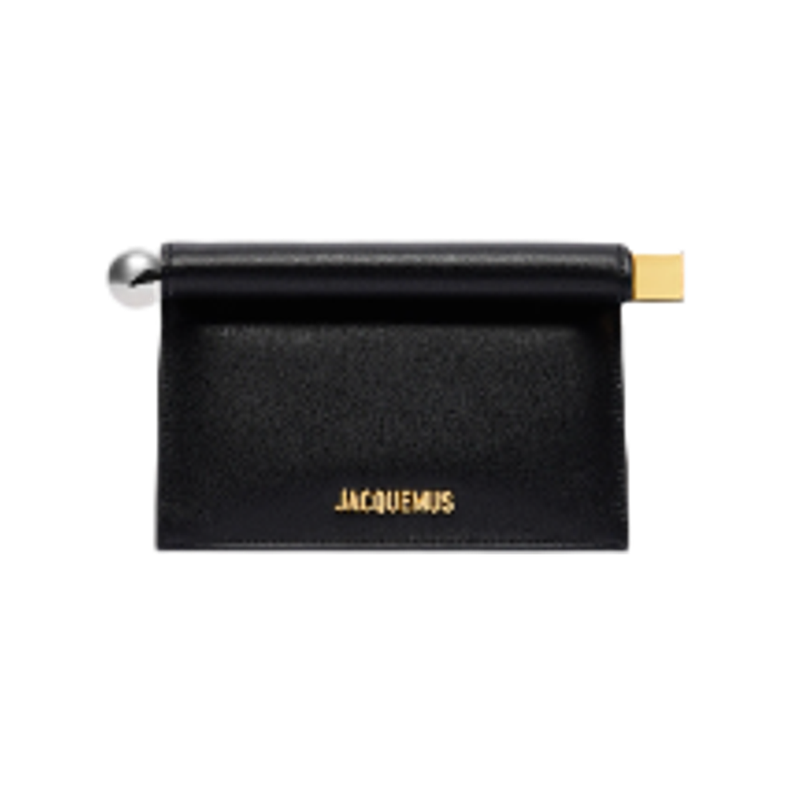 자크뮈스 스몰 론드 까레 미니 테이크아웃 클러치 블랙(Jacquemus Small Rond Carre Mini Take-Out Clutch Black) - 1