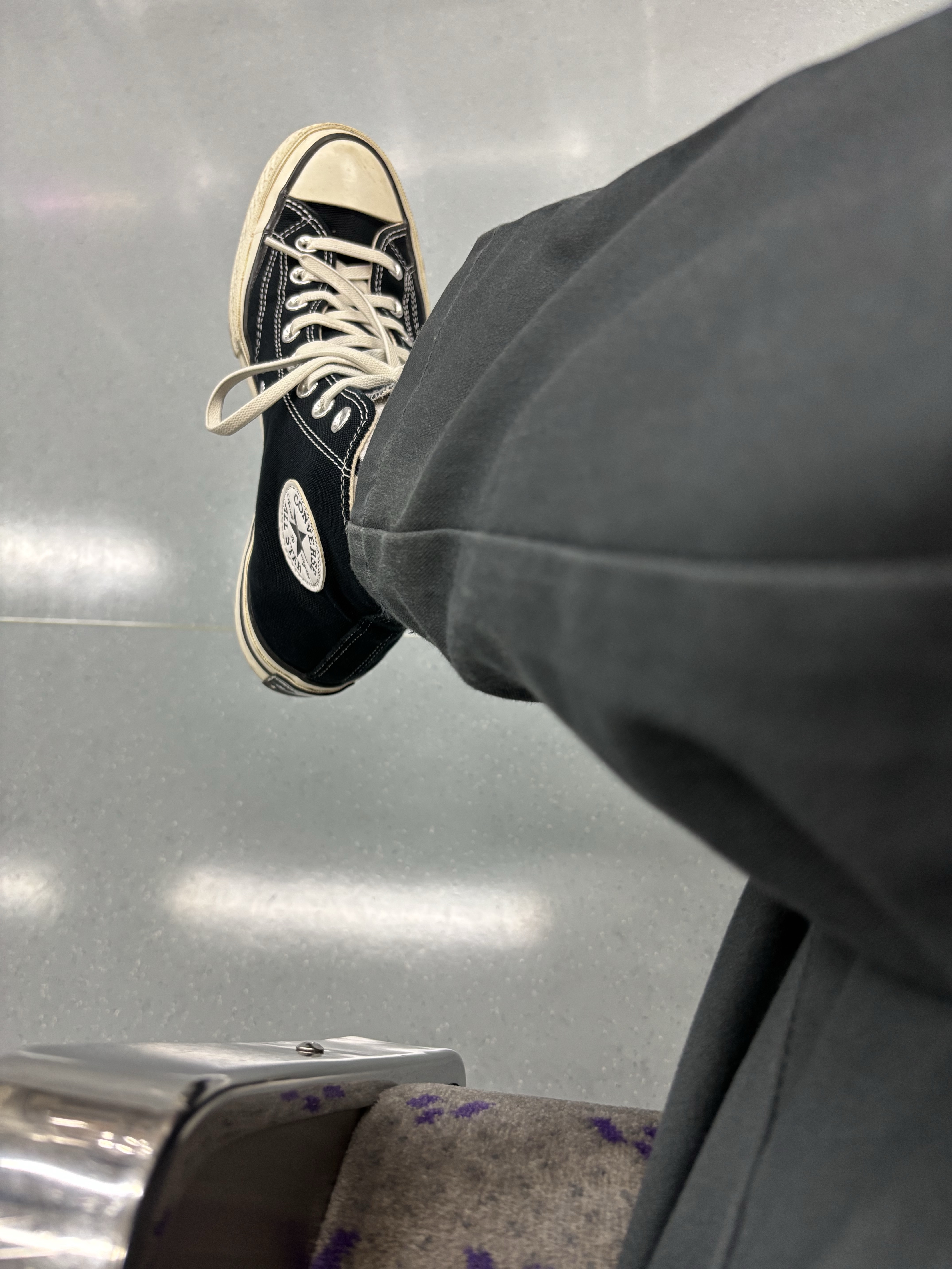 Converse Chuck 70 Hi Black 착용 스타일
