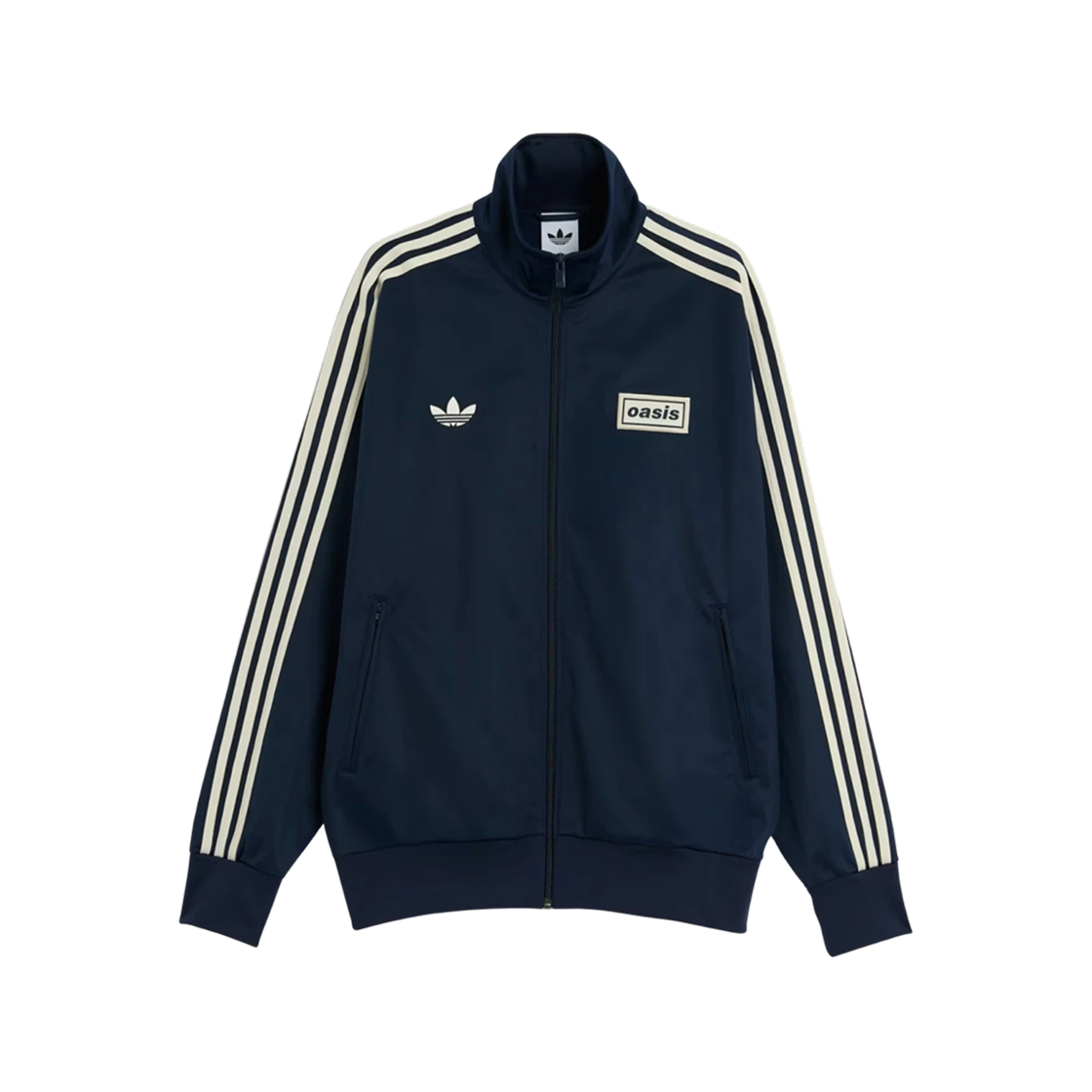 아디다스 x 오아시스 투어 파이어버드 트랙 탑 나이트 인디고 - KR 사이즈(Adidas x Oasis Tour Firebird Track Top Night Indigo - KR Sizing)