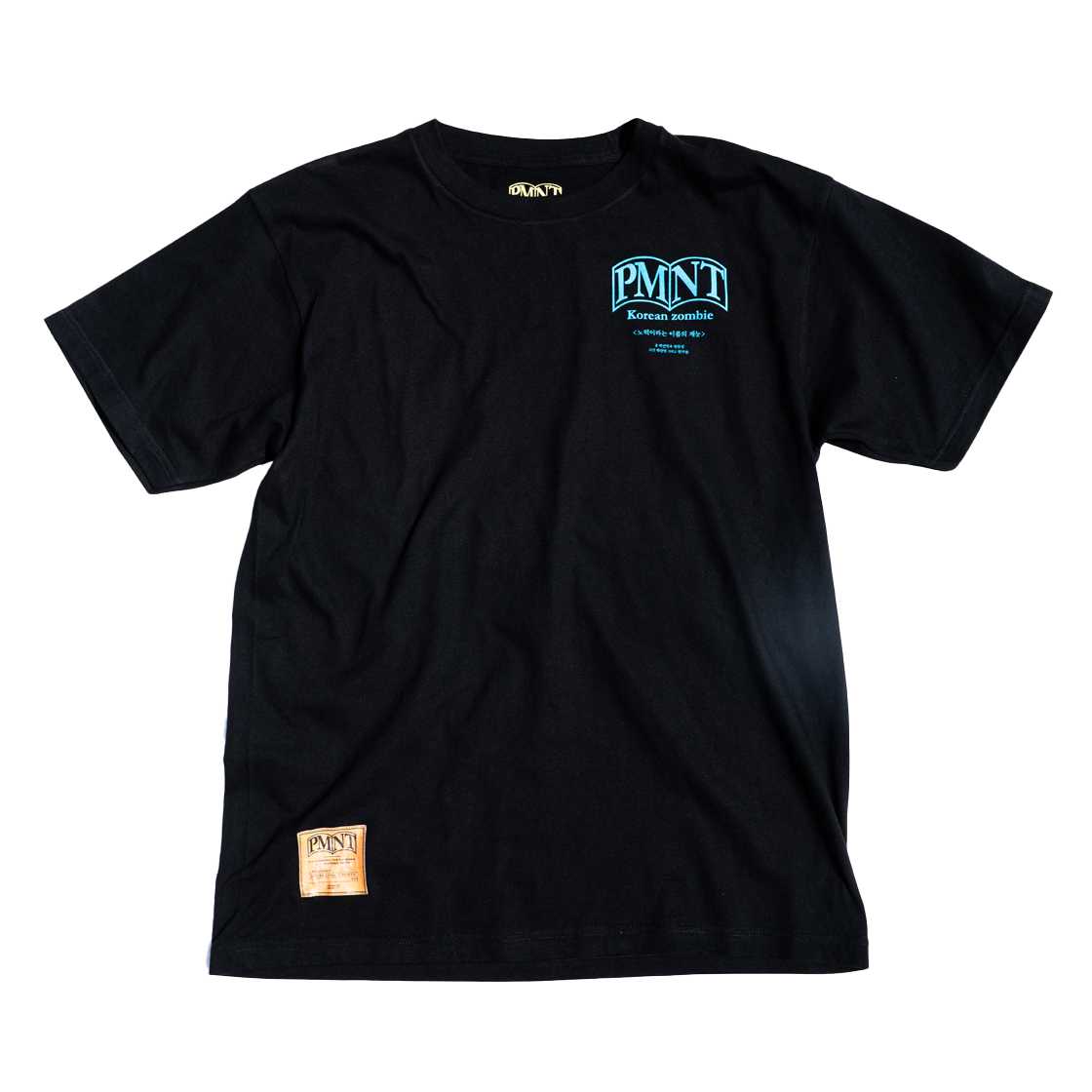 PMNT x 정찬성 티셔츠 블랙 B(PMNT x Jung Chan Sung  T-Shirt Black B)