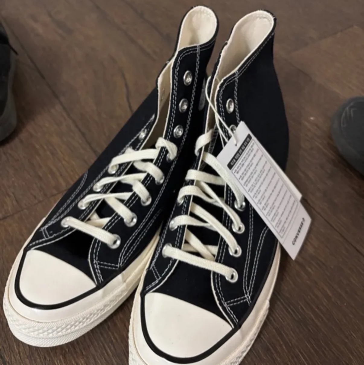 Converse Chuck 70 Hi Black 착용 스타일