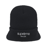 Supreme Radar Beanie Black - 25FW