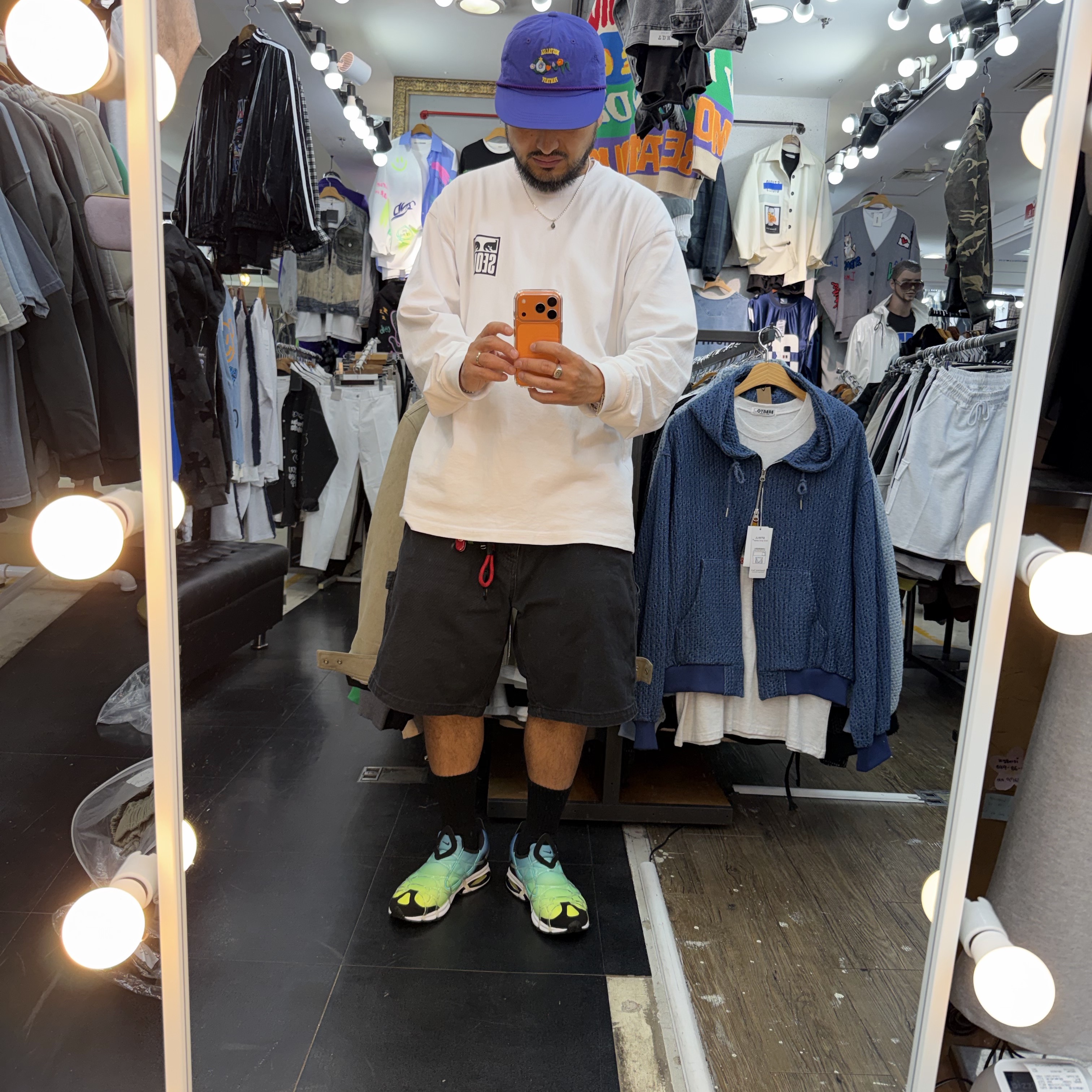 Nike Air Kukini SE Lemon Venom and Aurora 착용 스타일