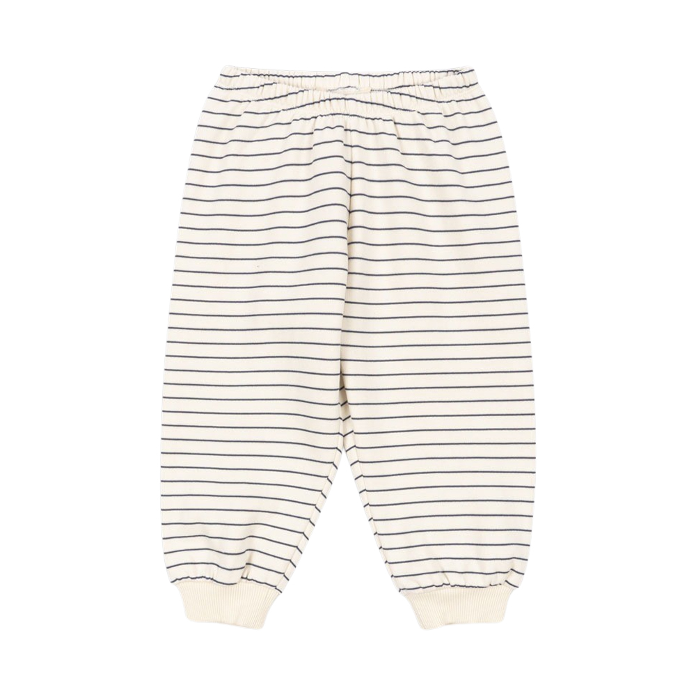 KS103670 CAPTAINS BLUE ANTIQUE Konges Sløjd Amio Sweat Pants Ocs Captains Blue Antique White