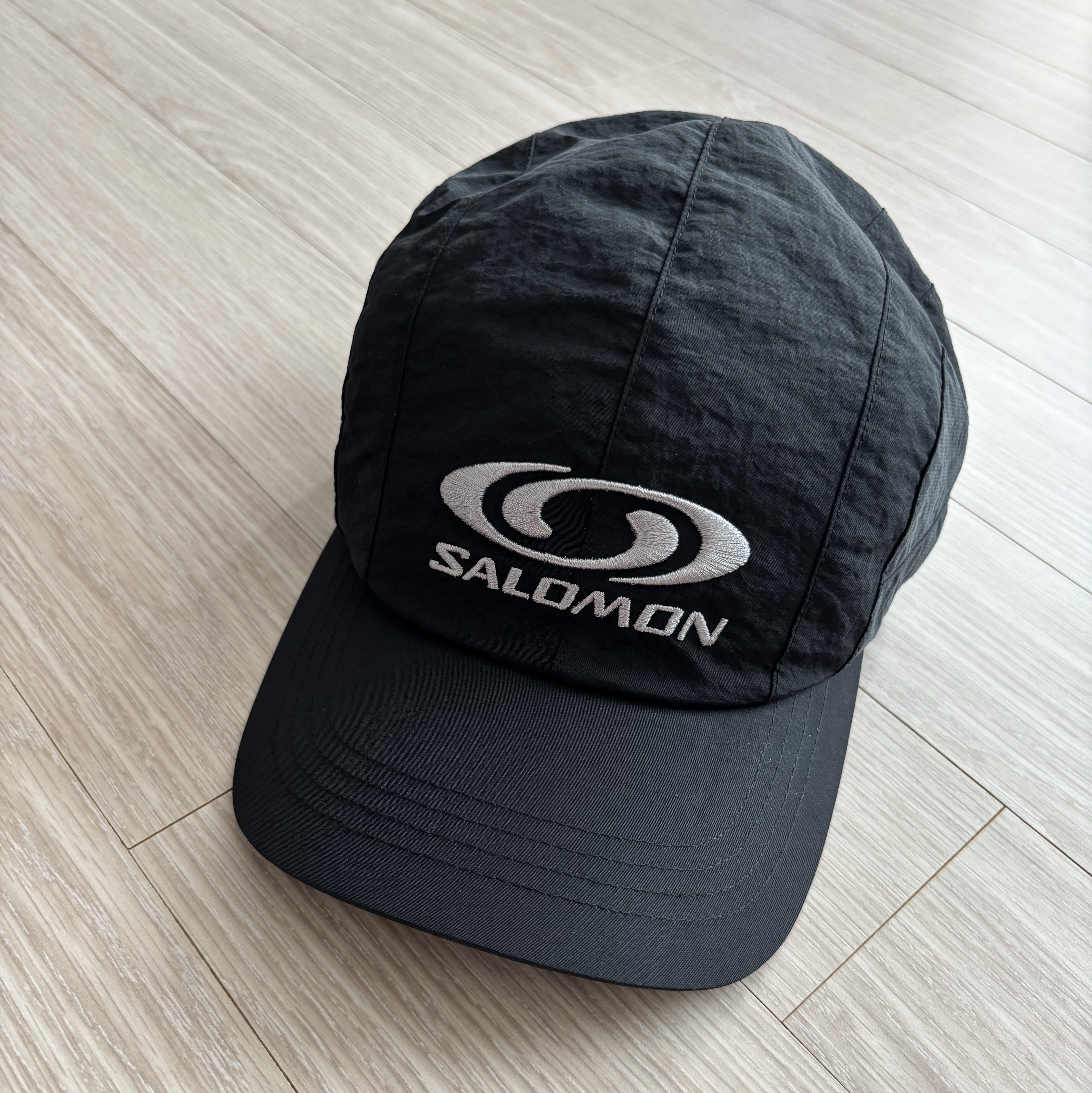 Salomon Link Camp Cap Black 착용 스타일 - 1