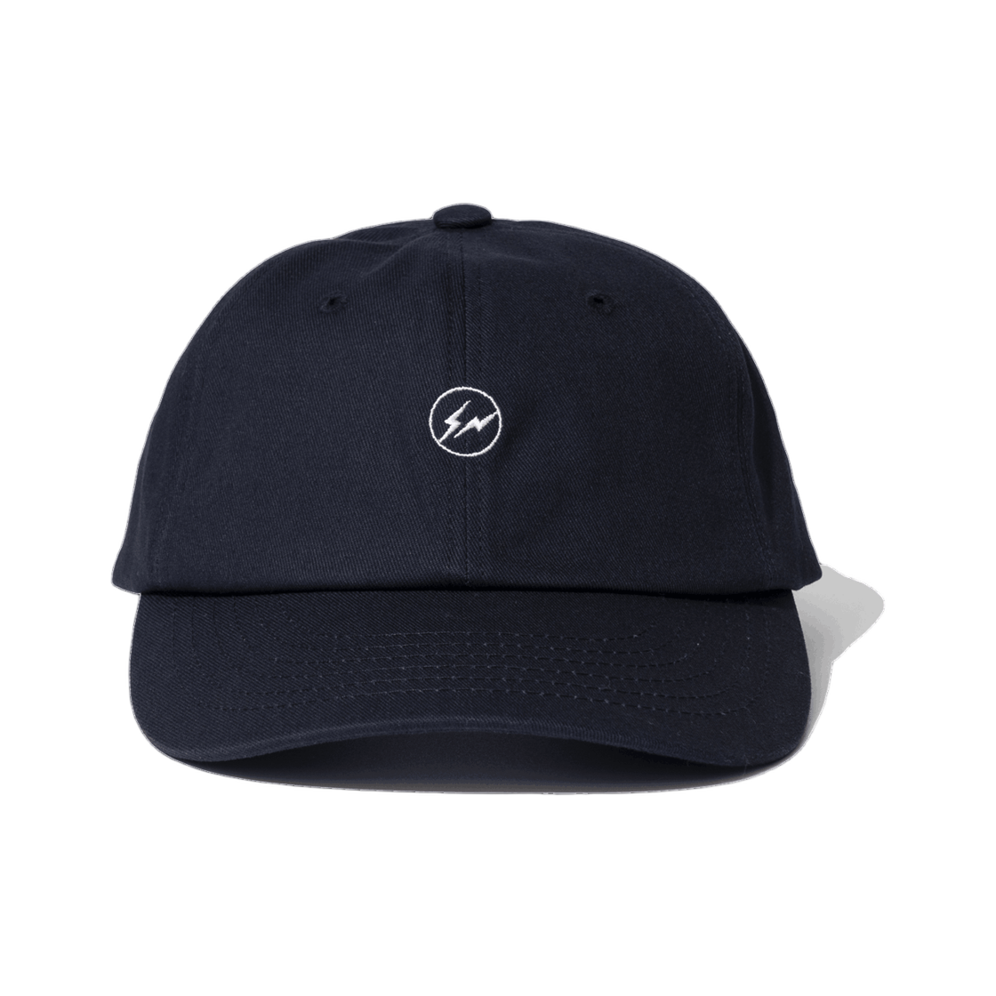 (키즈) 프라그먼트 미니 미니 로고 6 패널 캡 네이비((Kids) Frgmt Mini Mini Logo 6 Panel Cap Navy)