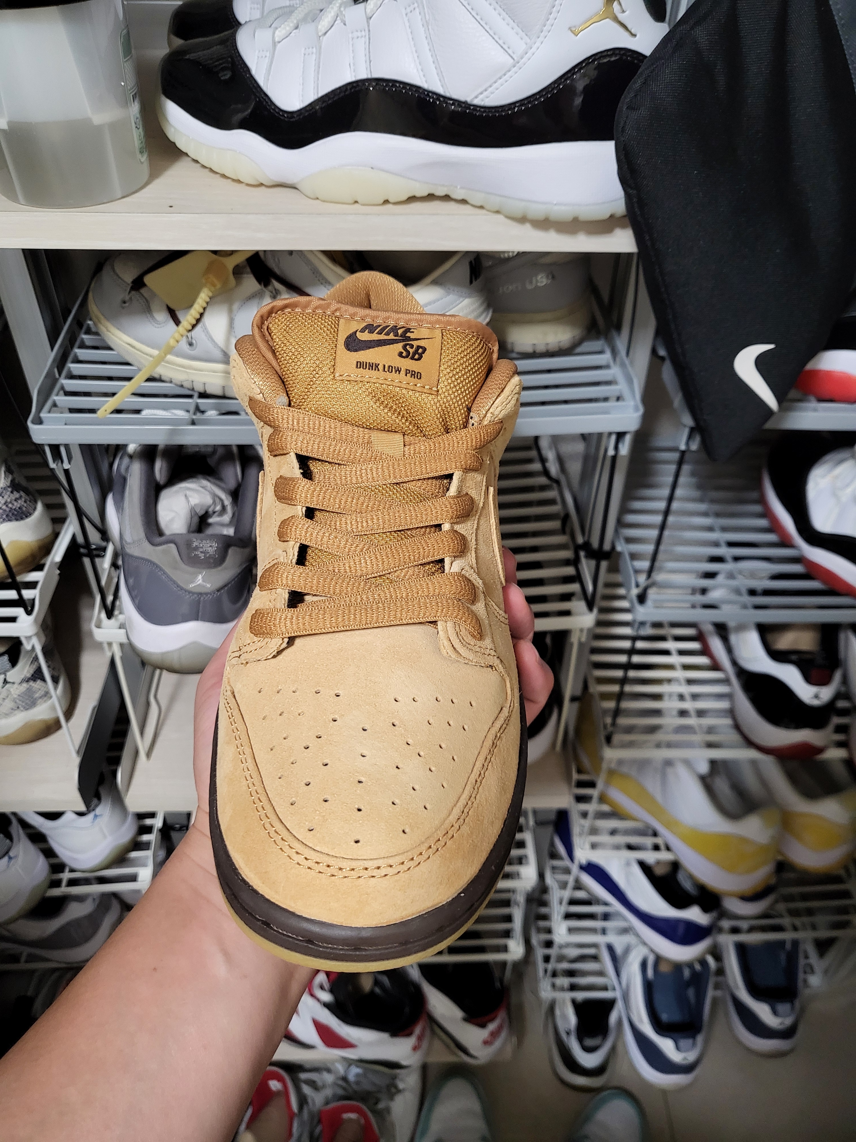 Nike SB Dunk Low Pro Wheat 2023 착용 스타일 - 2