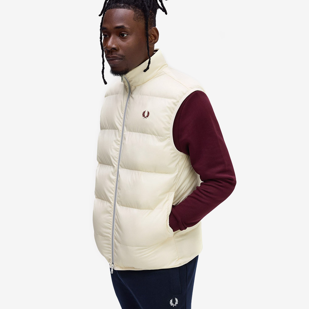 프레드 페리 인슐레이트 베스트 에크루(Fred Perry Insulated Vest Ecru) - 4