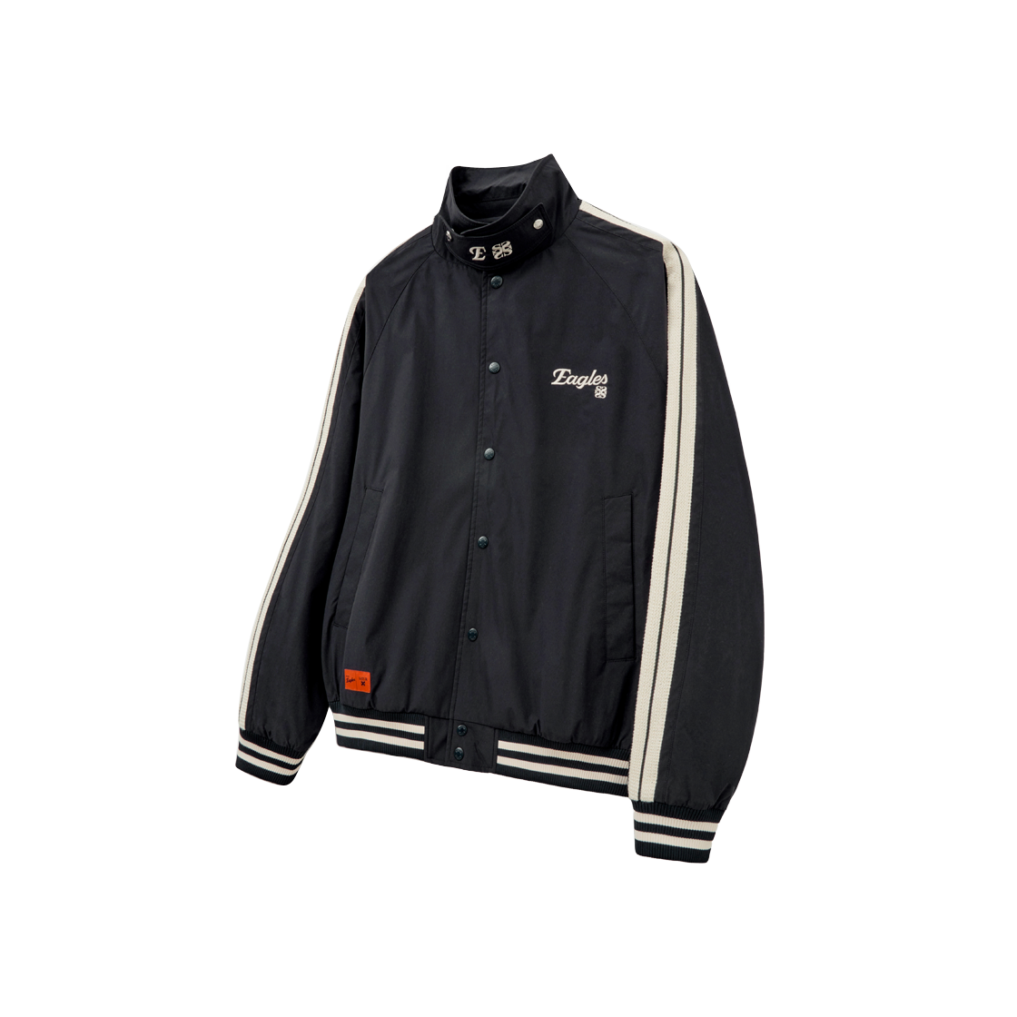 세터 X 한화 이글스 로턴 수베니어 자켓 네이비(Satur x Hanwha Eagles Lawton Souvenir Jacket Navy)