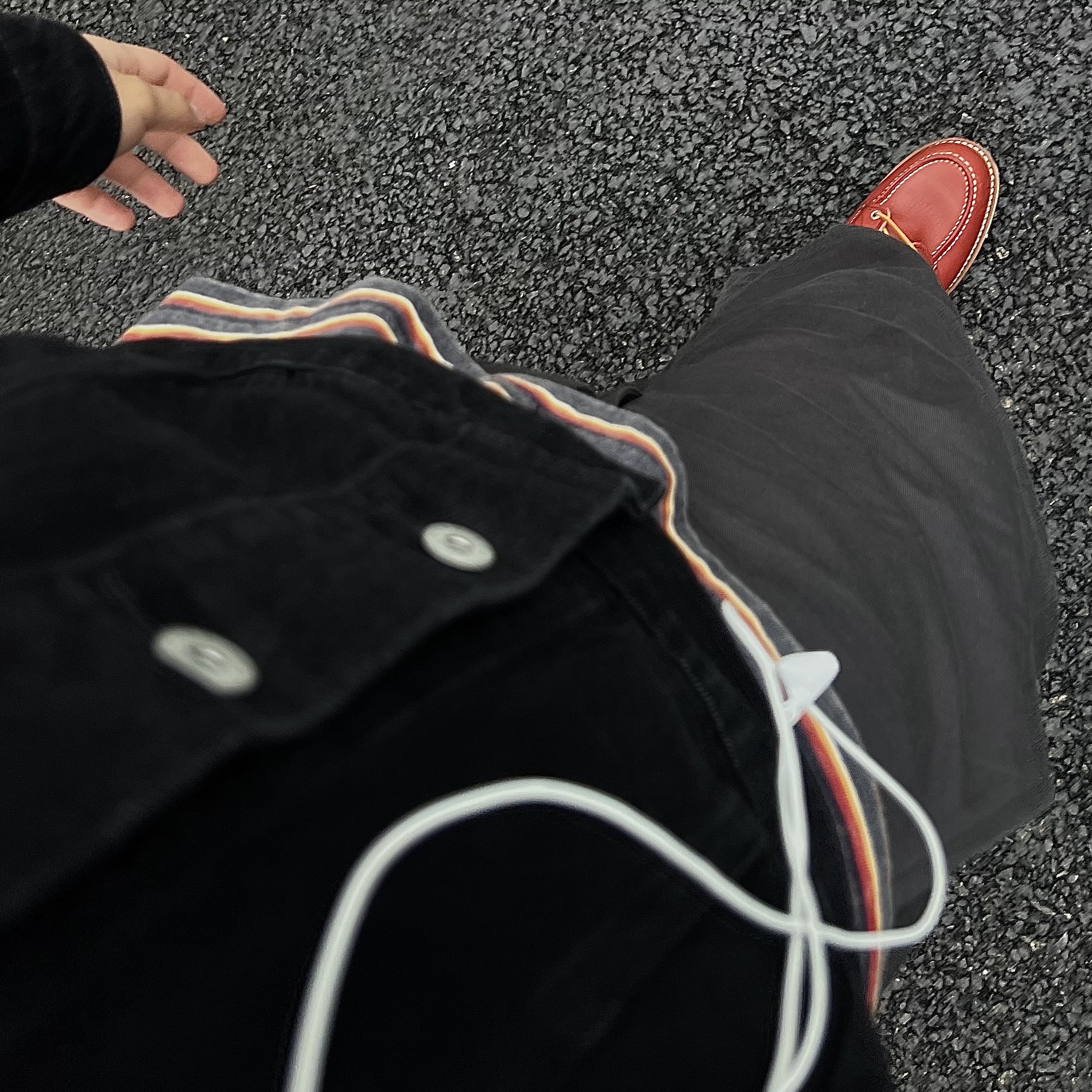 Birkenstock Boston Oiled Leather Black - Narrow, Kapital 14 oz. Denim 1ST One Wash Jacket Indigo 착용 스타일 - 2