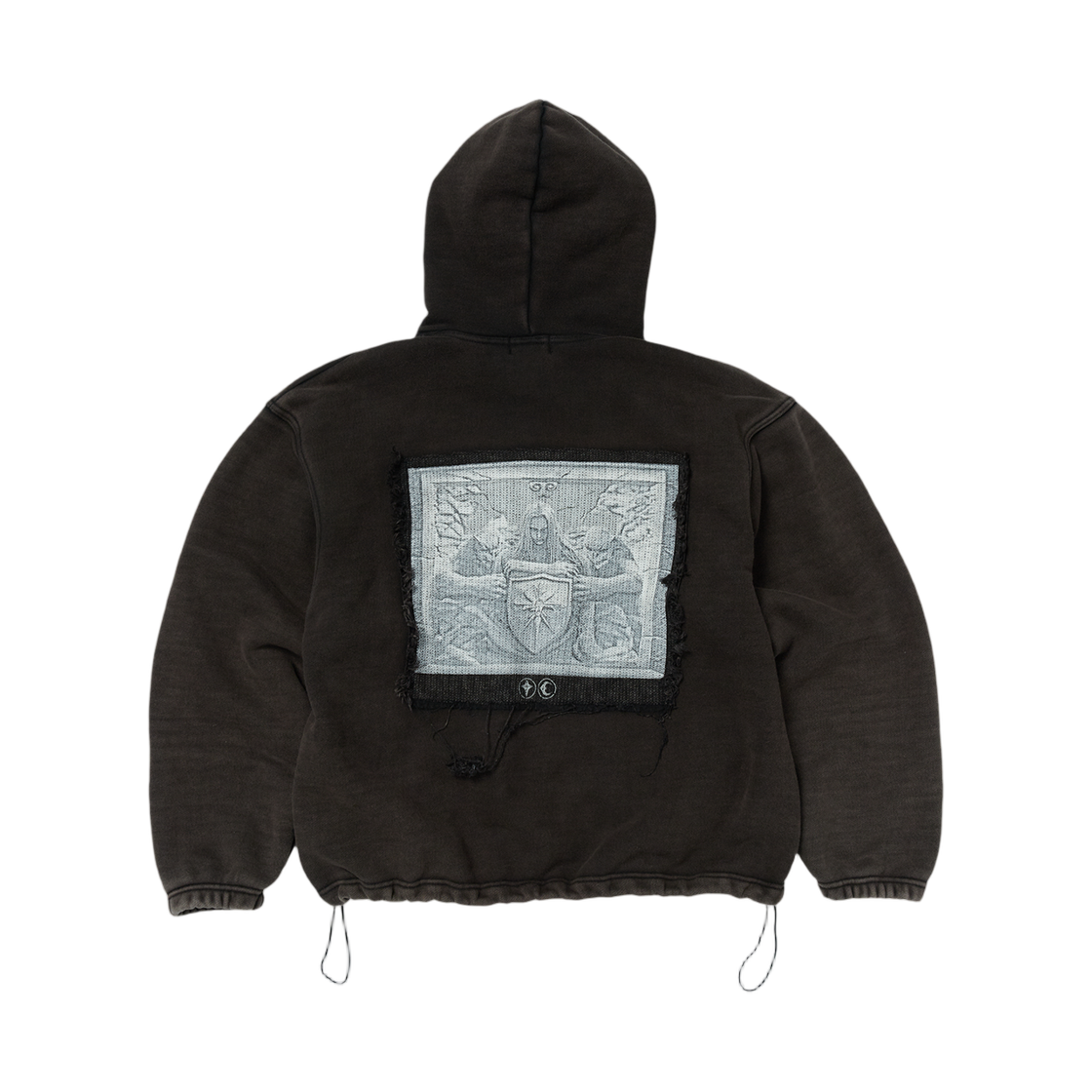 - Thug Club Devil Peace Patch Hoodie Black