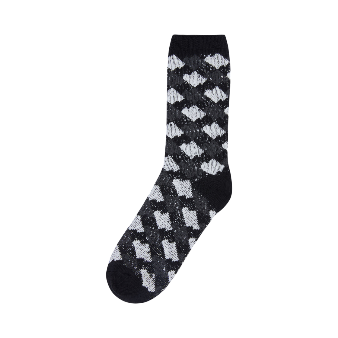 아더에러 테닛 깅엄 삭스 느와르(Ader Error Tenit Gingham Socks Noir) - 1