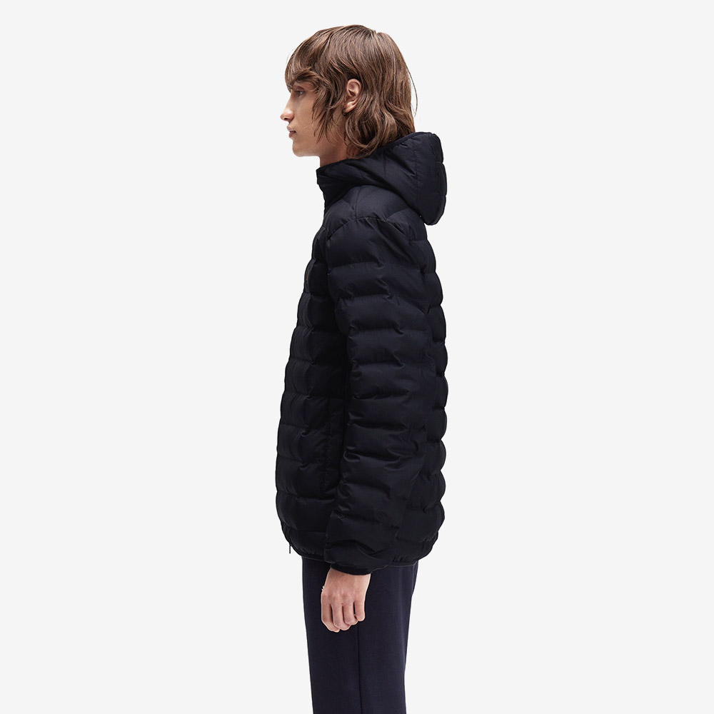 프레드 페리 후드 인슐레이트 재킷 블랙(Fred Perry Hooded Insulated Jacket Black) - 2