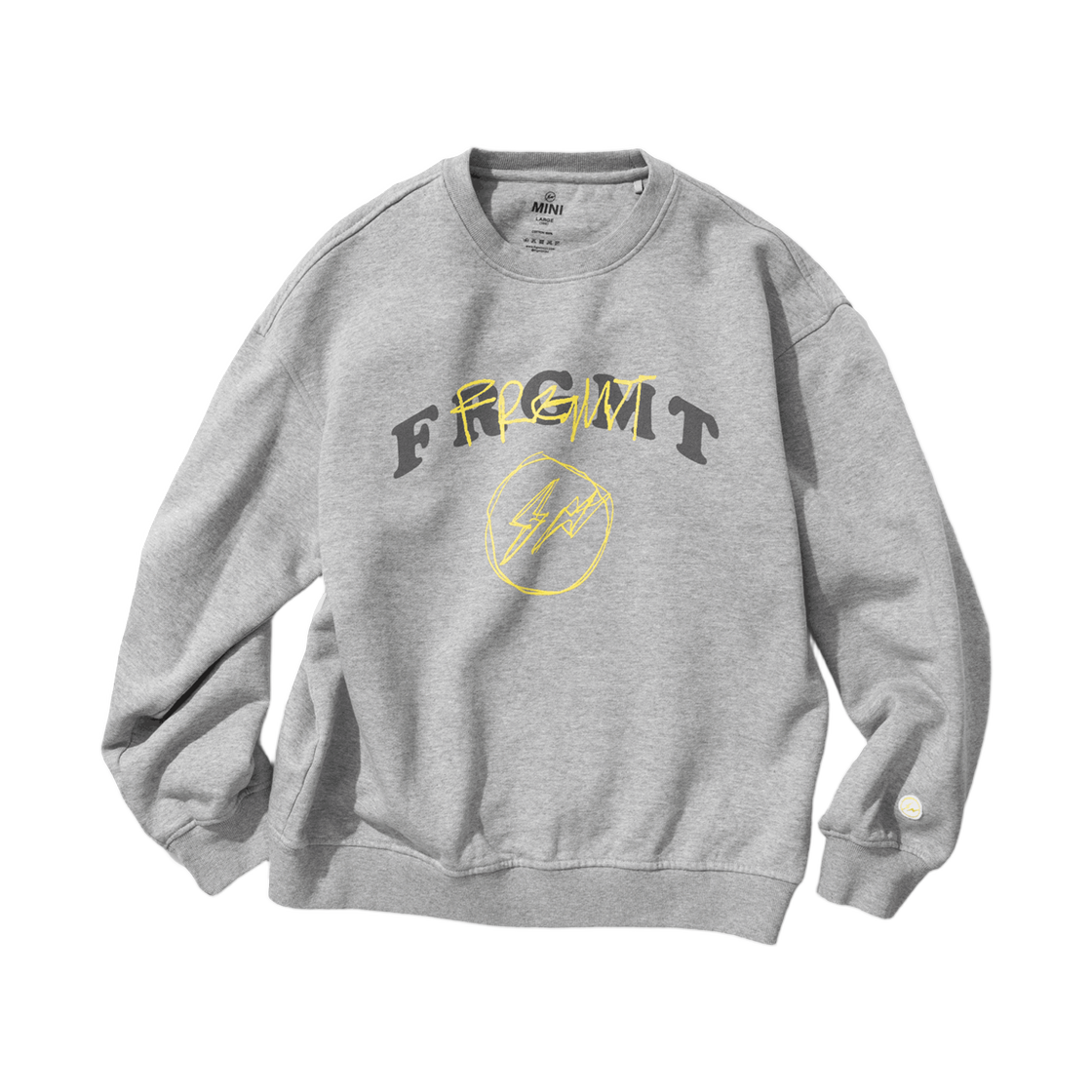(키즈) 프라그먼트 미니 로고 크루넥 M그레이((Kids) Frgmt Mini Logo Crewneck Mgrey) - 1