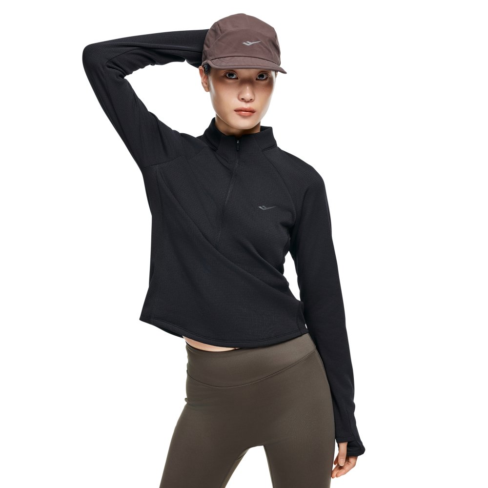 프로-스펙스 러닝 여성 하프 집업(PRO-SPECS Women's Half-Zip Running Top) - 6