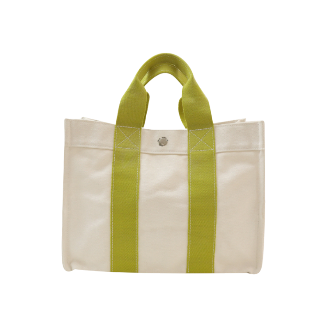ITKN46A3WQR9 Hermes Fruity MM Canvas White Green