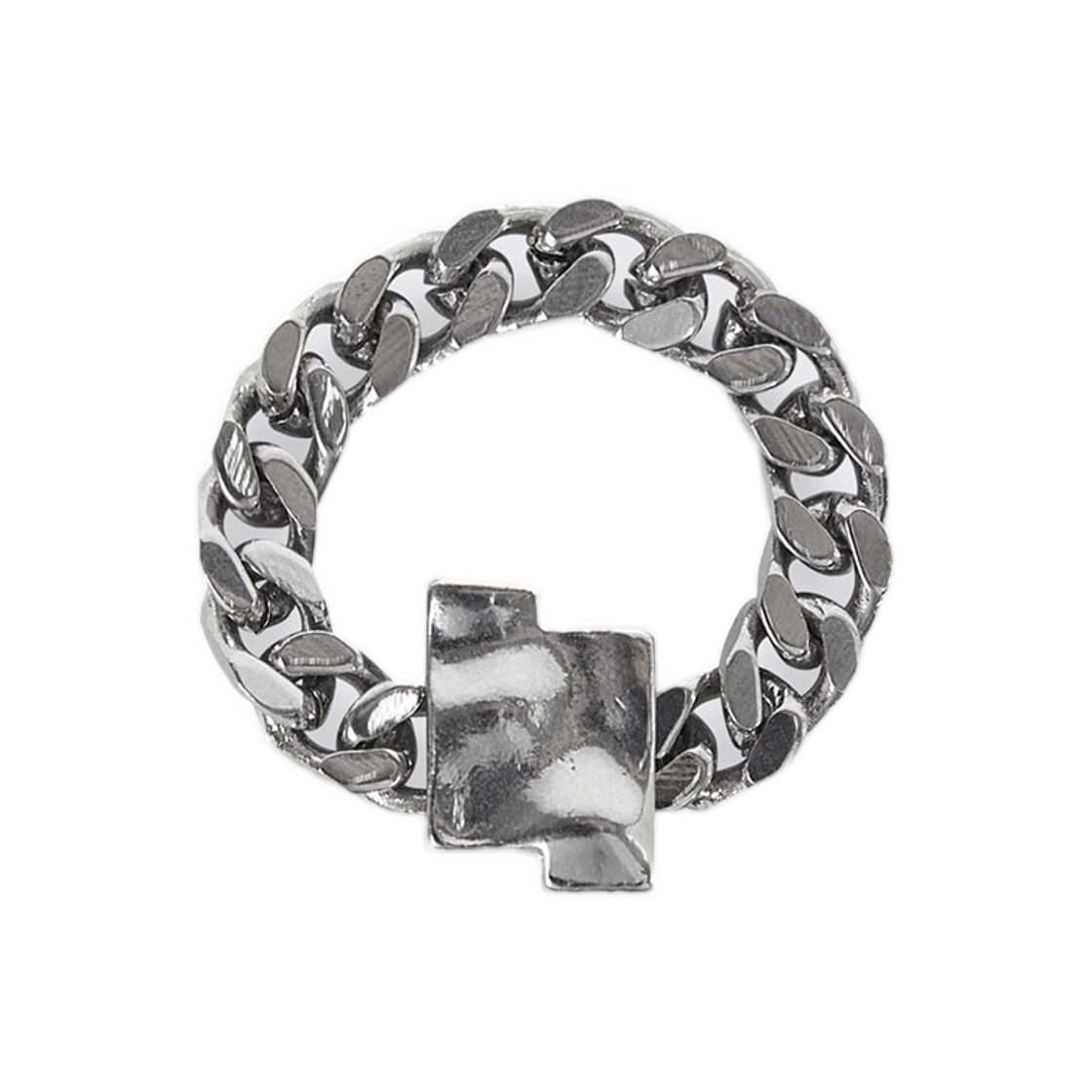 아더에러 TRS 체인 링 볼드 실버(Ader Error TRS Chain Ring Bold Silver) - 1