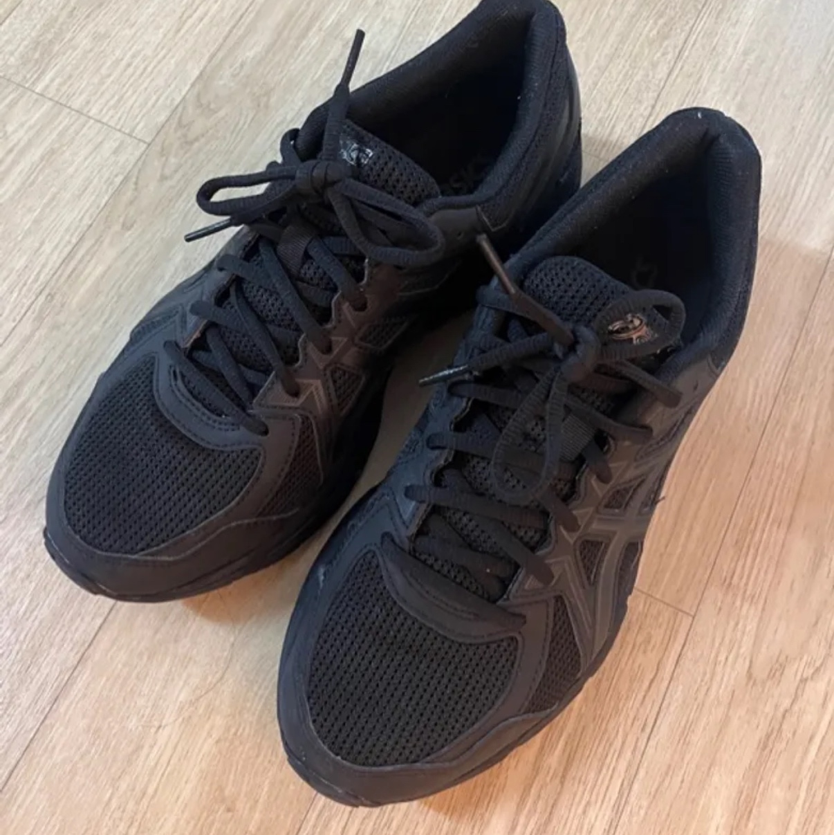 Asics Jog 100 2 Black 착용 스타일