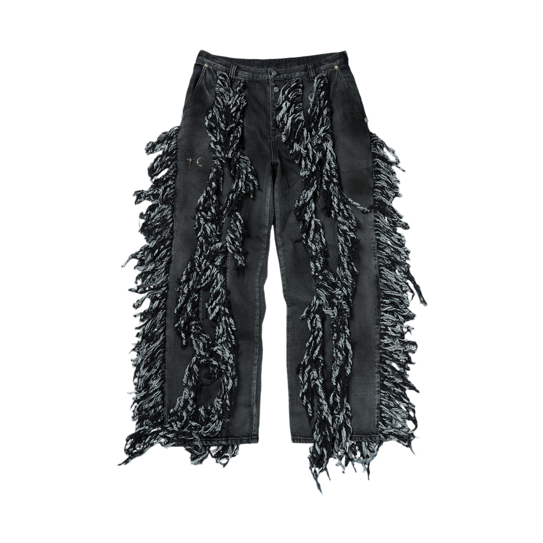 떠그 클럽 엔젤스 데님 팬츠 블랙(Thug Club Angels Denim Pants Black)